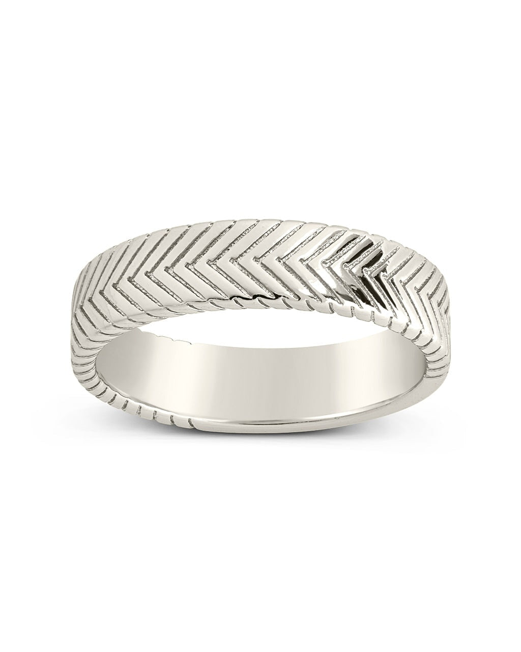 Jeanne Herringbone Chain Ring - Elegant Gold Plated Women's Jewelry for Everyday Wear & Special Occasions