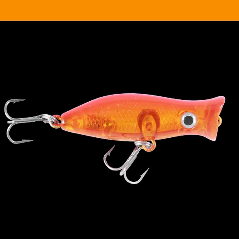 Halco Roosta Popper 45 - Premium Fishing Lure for Saltwater & Freshwater - Topwater Popper for Bass, Snapper, and Barramundi - Perfect for Casting and Trolling in Lakes, Rivers, and Coastal Waters