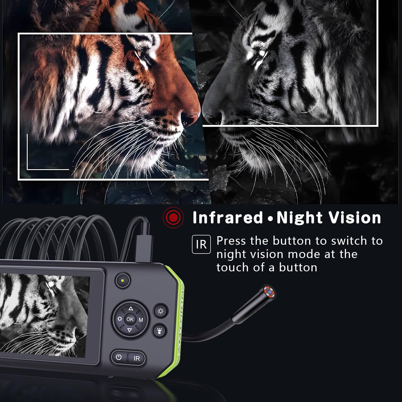 AMTORIN Night Vision Borescope Camera - 5