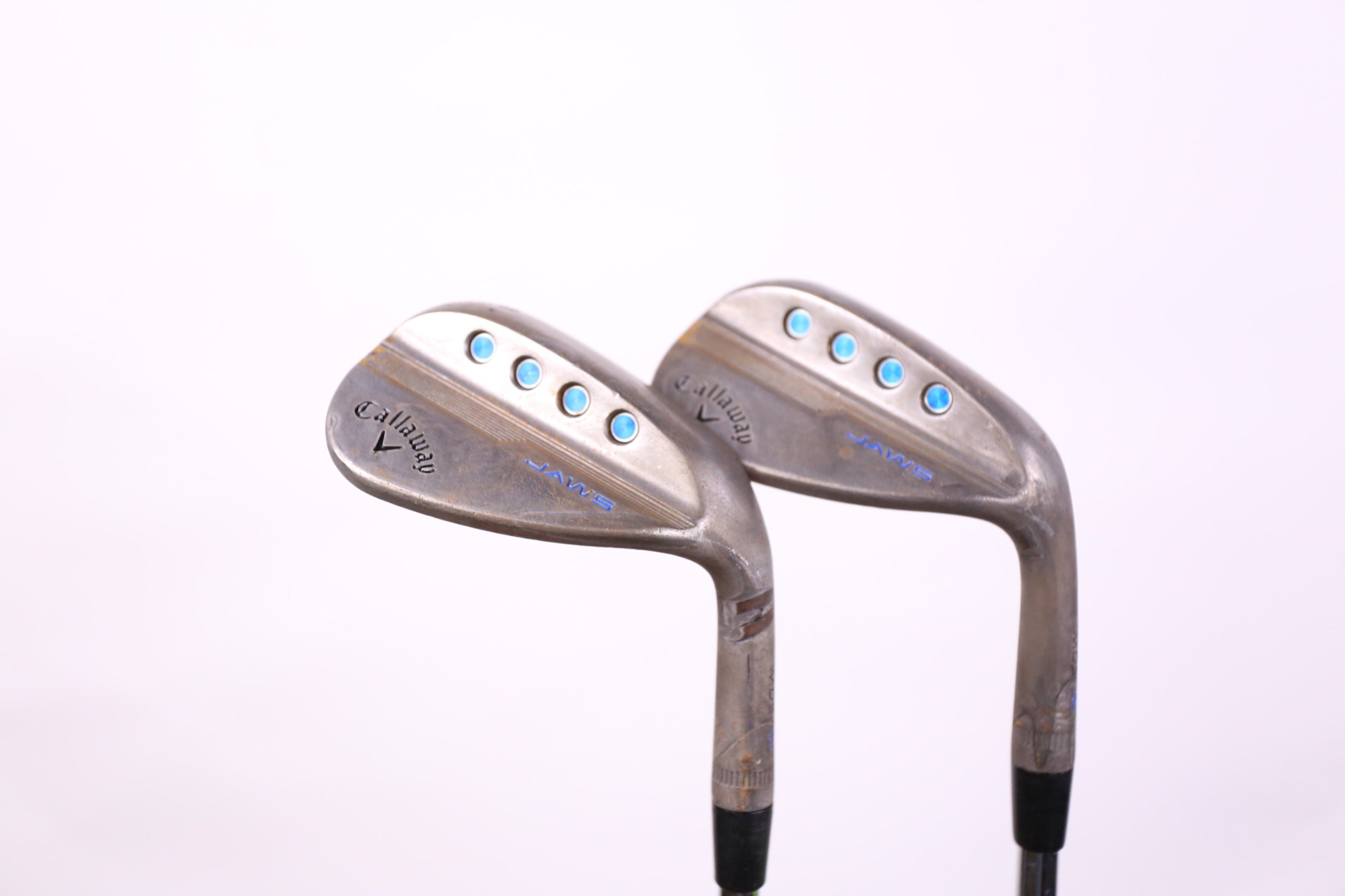 Used Callaway Jaws MD5 Raw Wedge Set - Right Handed 54° & 58° Stiff Flex Golf Clubs for Short Game & Bunker Shots