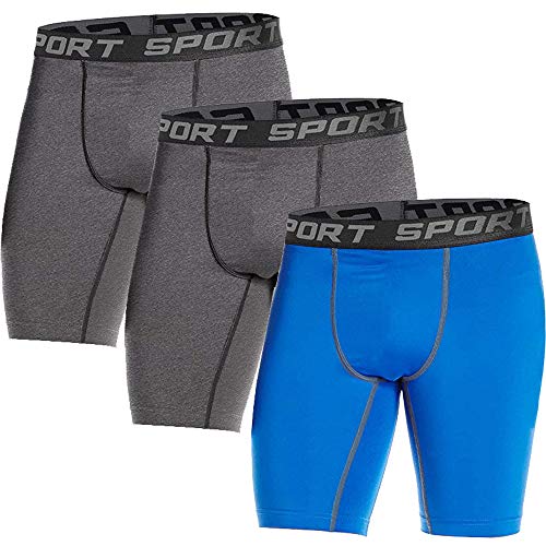3 Pack- Grey/Gray/Blue