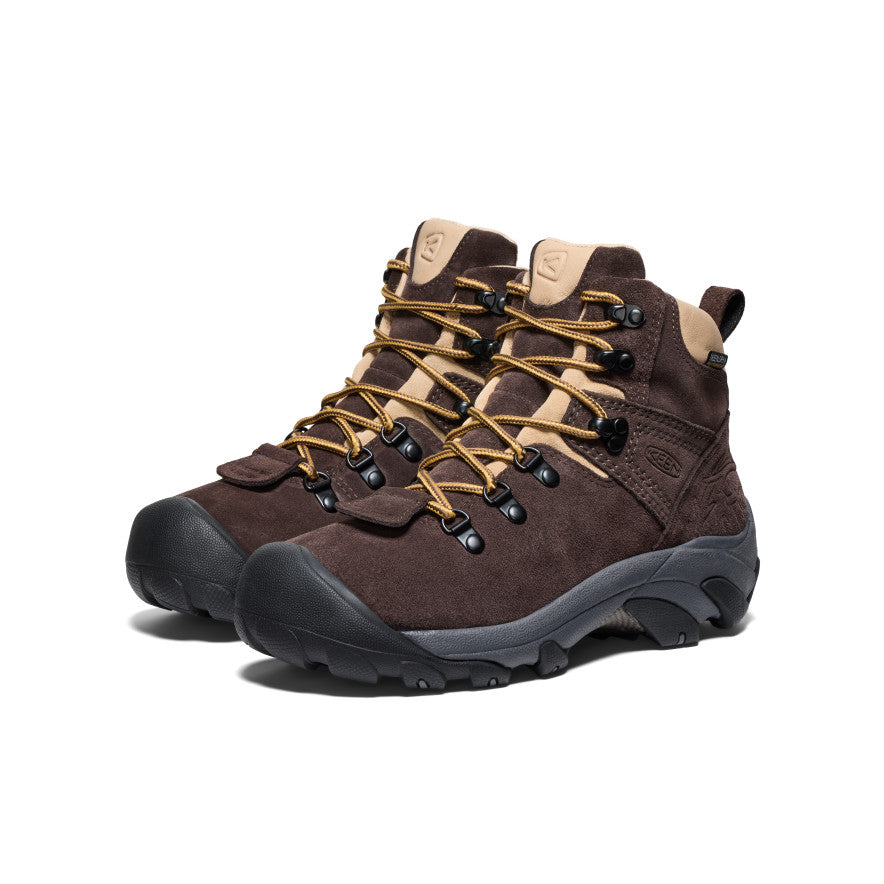 KEEN Pyrenees WP Women's Waterproof Hiking Boots - Lightweight & Durable for Outdoor Adventures, Trail Walking & Backpacking