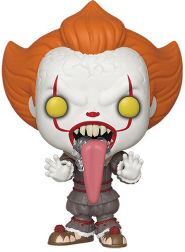 Pennywise with Dog Tongue Action Figure #781 - It Chapter 2 Collectible for Horror Fans & Movie Enthusiasts - Perfect for Display, Cosplay, and Halloween Decorations