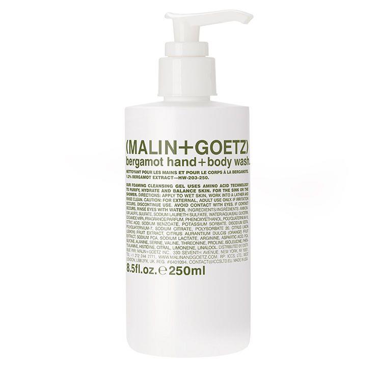 Bergamot Scented Hand and Body Wash - 8.5oz (250mL) - Refreshing & Moisturizing for Daily Use at Home, Gym, or Travel