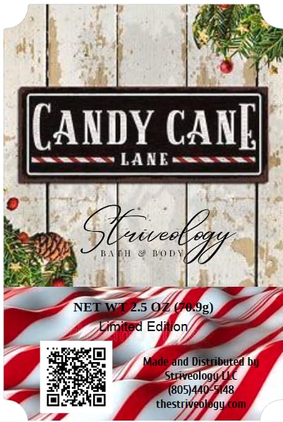 Candy Cane Lane Wax Melts - Limited Edition Holiday Scented Wax Cubes for Wax Warmers | Christmas Home Fragrance, Gifts & Aromatherapy