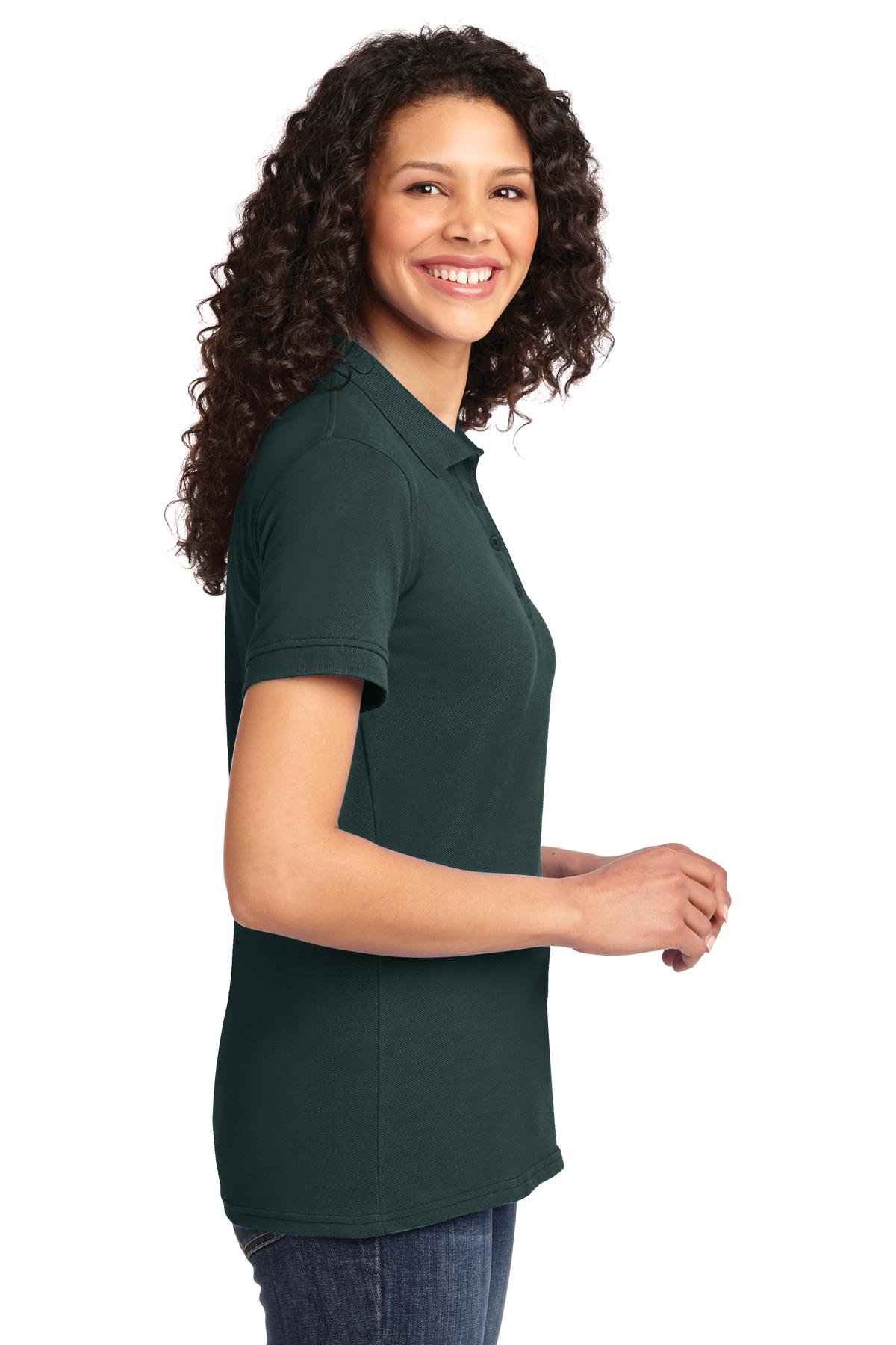 Port & Company Ladies Core Blend Pique Polo Shirt - Comfortable & Stylish Women's Polo for Casual Wear, Work & Golf (Style LKP155)