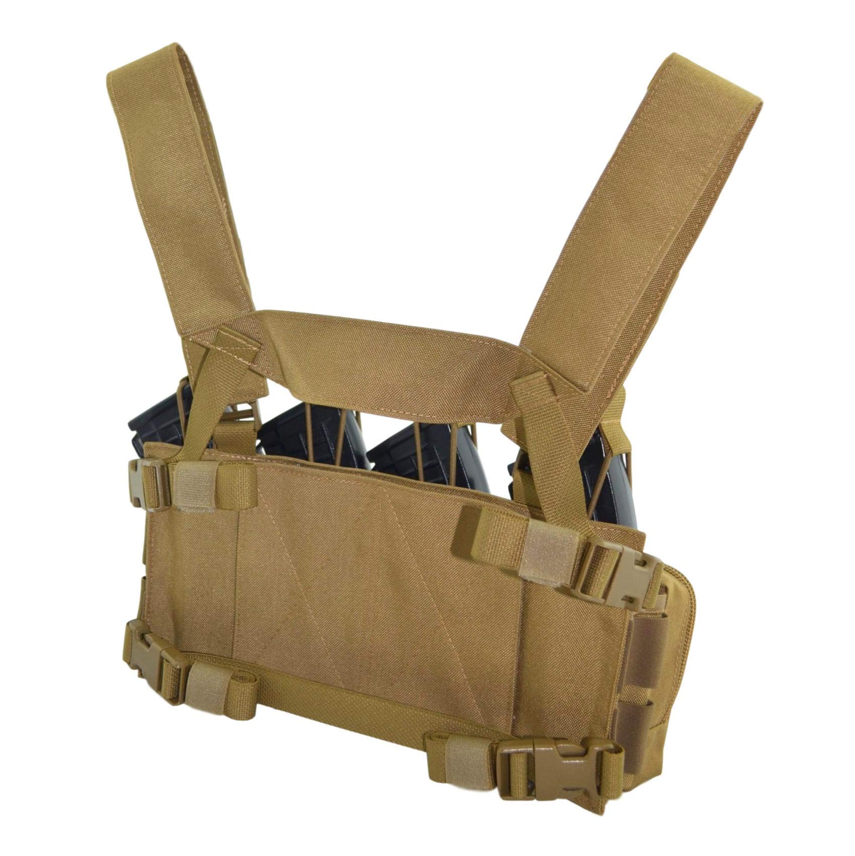 Russian Tactical Chest Rig Scout D3 - Military Molle Vest for Airsoft, Hunting & Outdoor Adventures - Durable Tactical Gear for Men - Perfect for Range Training, Hiking & Survival Scenarios