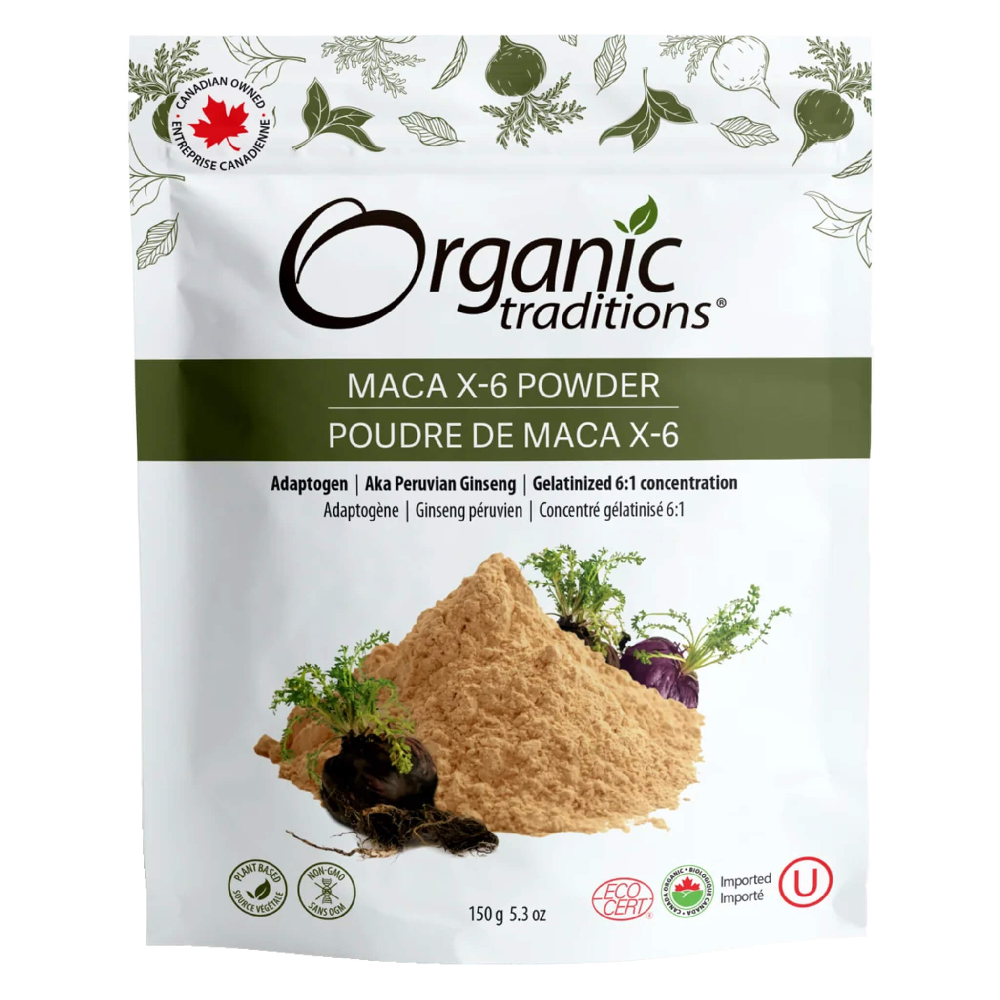 Organic Maca Root Powder - Black & Red (6 Pack) | Energy Booster, Hormone Balance & Stress Relief | Perfect for Smoothies, Coffee & Baking