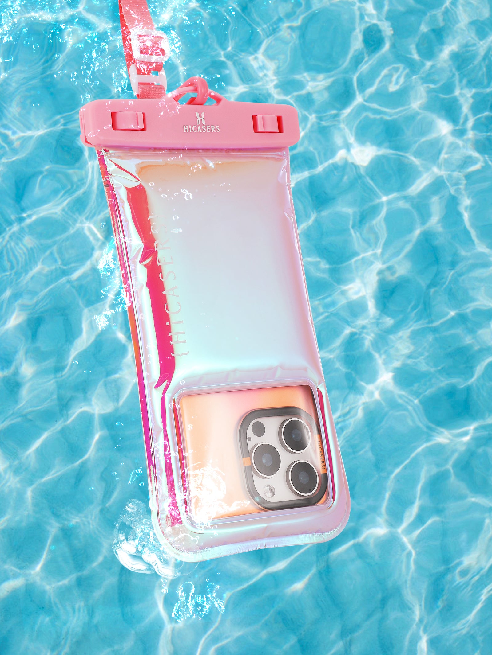 Waterproof Phone Pouch for Swimming, Beach & Outdoor Activities - IPX8 Certified Dry Bag Case for iPhone 15/14/13/12 & Samsung Galaxy S23/S22/S21 - Clear Touchscreen Protection for Underwater Photos & Videos