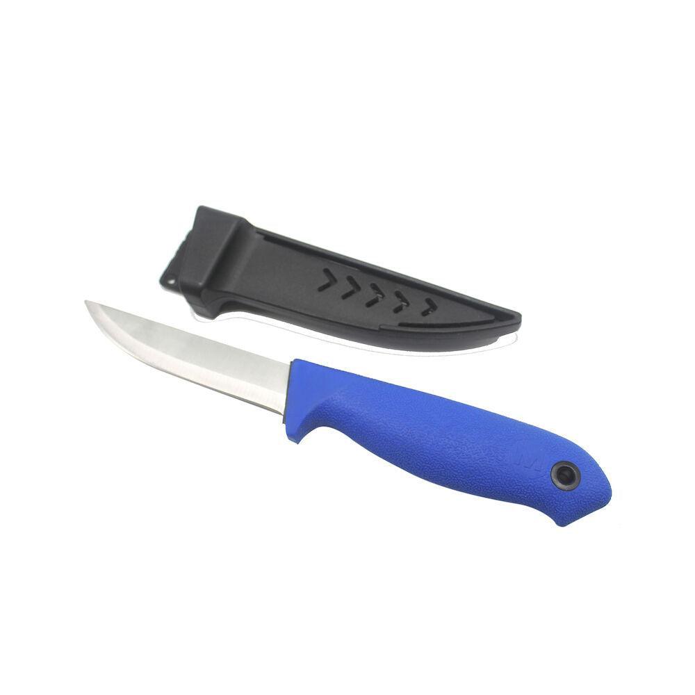 Mustad MTB002 Bait Knife - Sharp Stainless Steel Fishing Fillet Knife for Cutting Bait & Cleaning Fish | Perfect for Saltwater & Freshwater Fishing, Camping & Outdoor Adventures