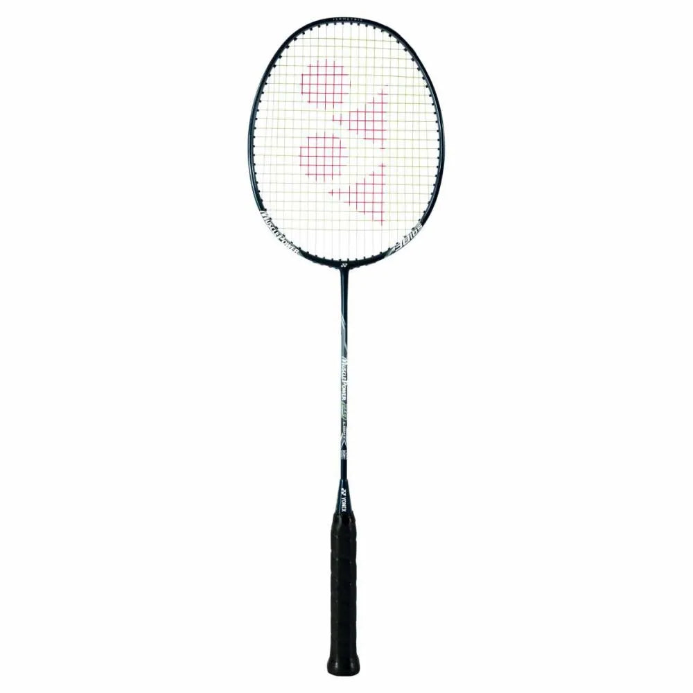Yonex Muscle Power 29 Light Black Badminton Racket - Prestrung Professional Badminton Racquet for Adults & Beginners - Perfect for Indoor/Outdoor Court Play & Training Sessions