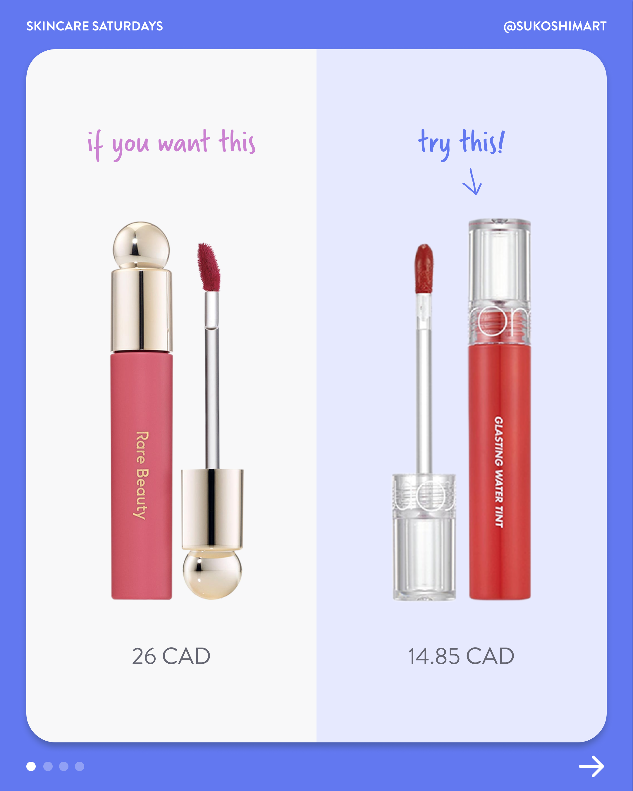 Rom&nd Dewyful Water Tint - Hydrating Lip Stain in Milk Grocery Shade | Long-Lasting Moisturizing Lip Tint for Everyday Makeup & Natural Look