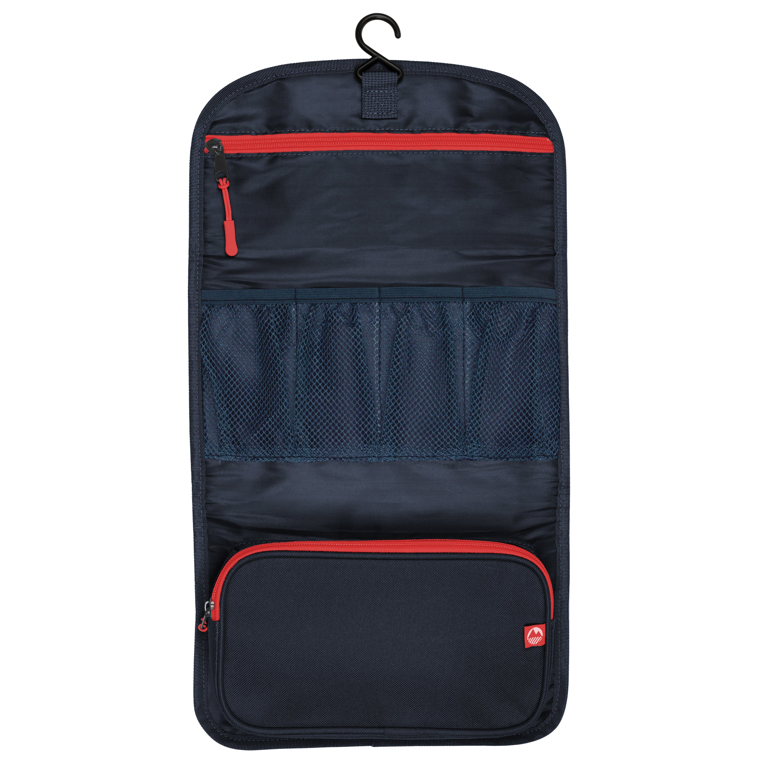 Eskdale Foldable Hanging Travel Toiletry Bag - Waterproof Cosmetic Organizer for Bathroom, Camping & Airplane Travel - Perfect for Toiletries, Makeup & Shower Essentials