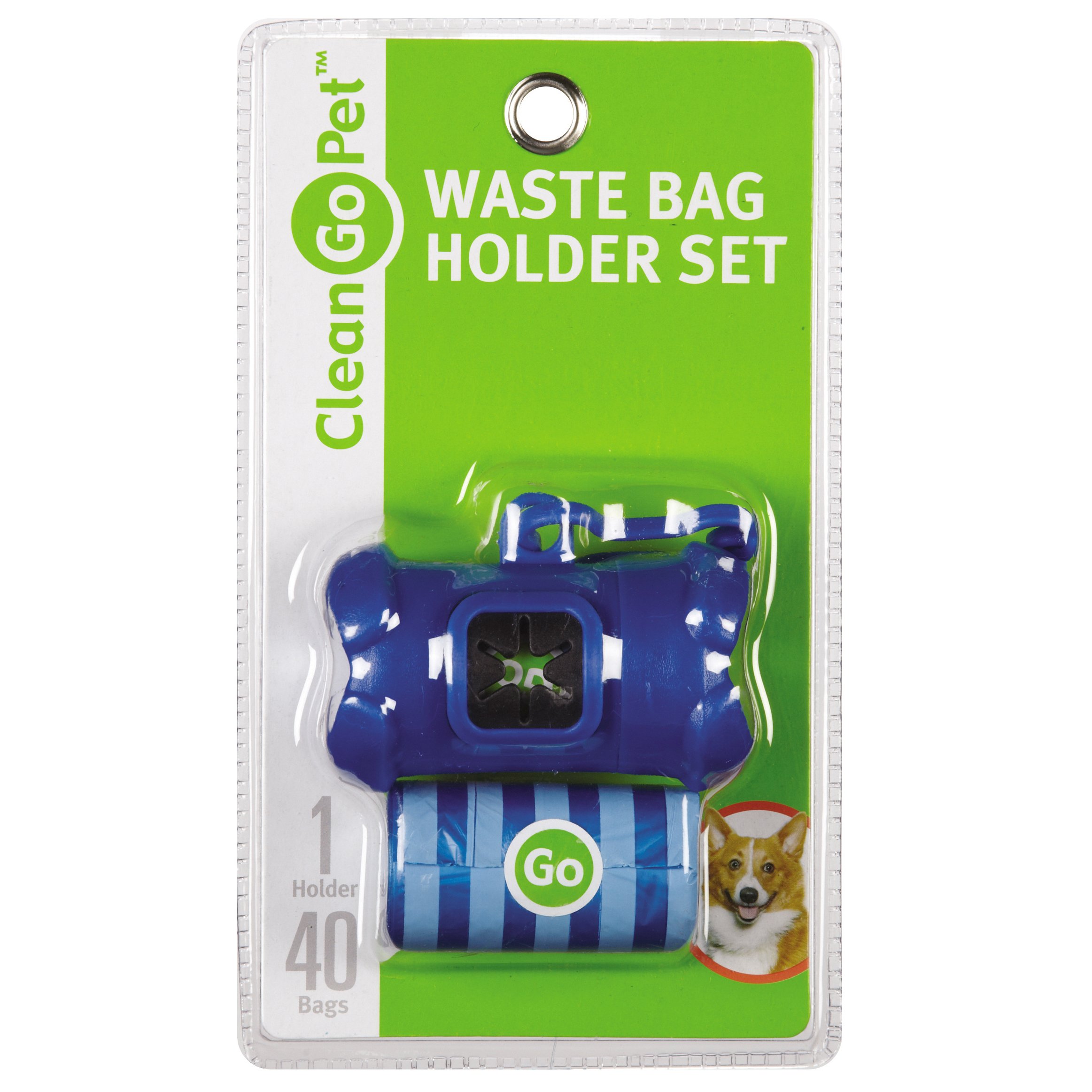 Durable Dog Waste Bag Holder with Clip & 2 Rolls Leakproof Poop Bags - Perfect for Walking, Hiking, and Park Cleanup