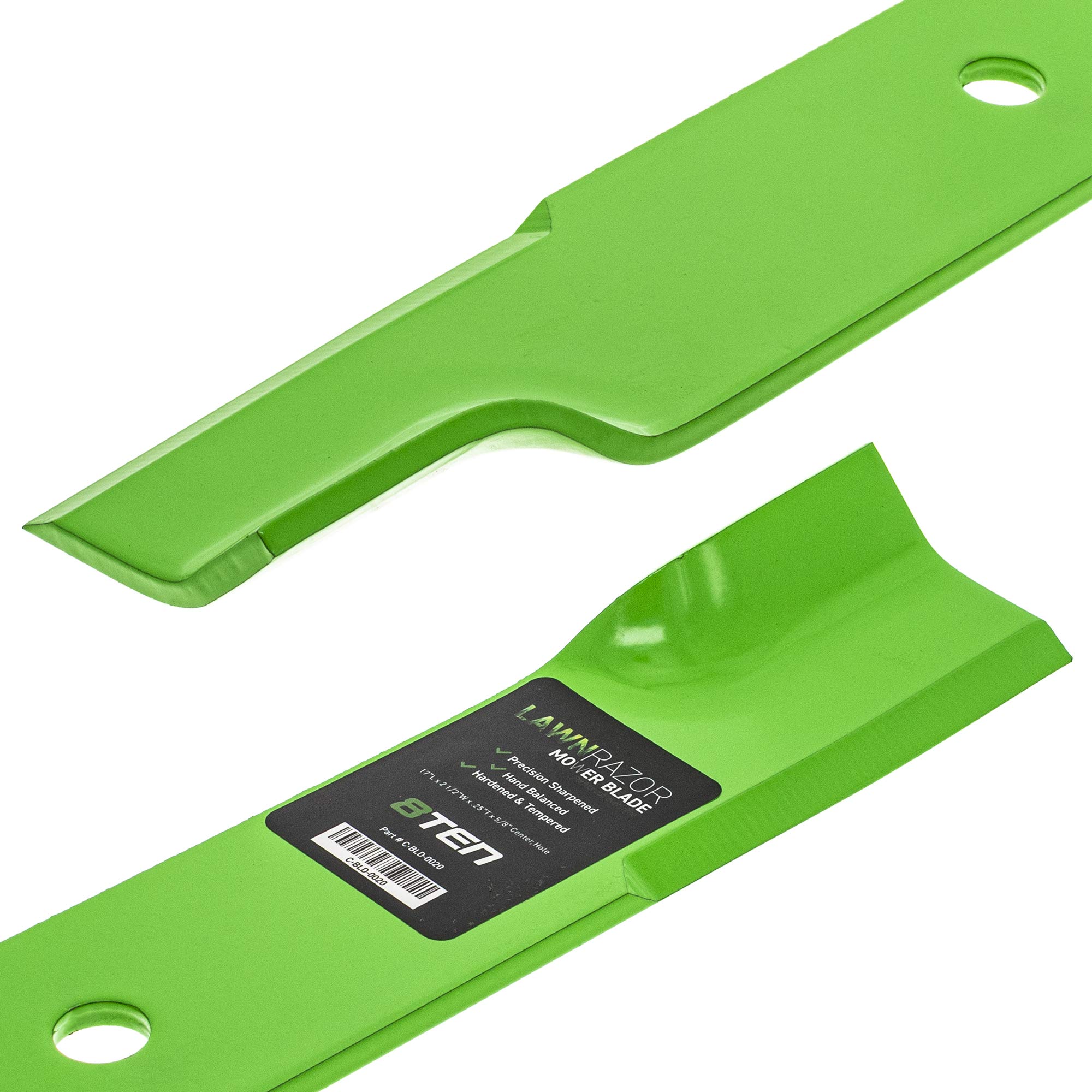 8TEN Spindle Air-Lift Blade Replacement for Dixie Chopper 50-60 Inch Deck Mowers - Compatible with Classic 2550, 2750, 2750HP, 3060HP, 3360HP, 3372HP Models (Part #300442) - Perfect for Lawn Maintenance, Landscaping & Commercial Mowing Operations