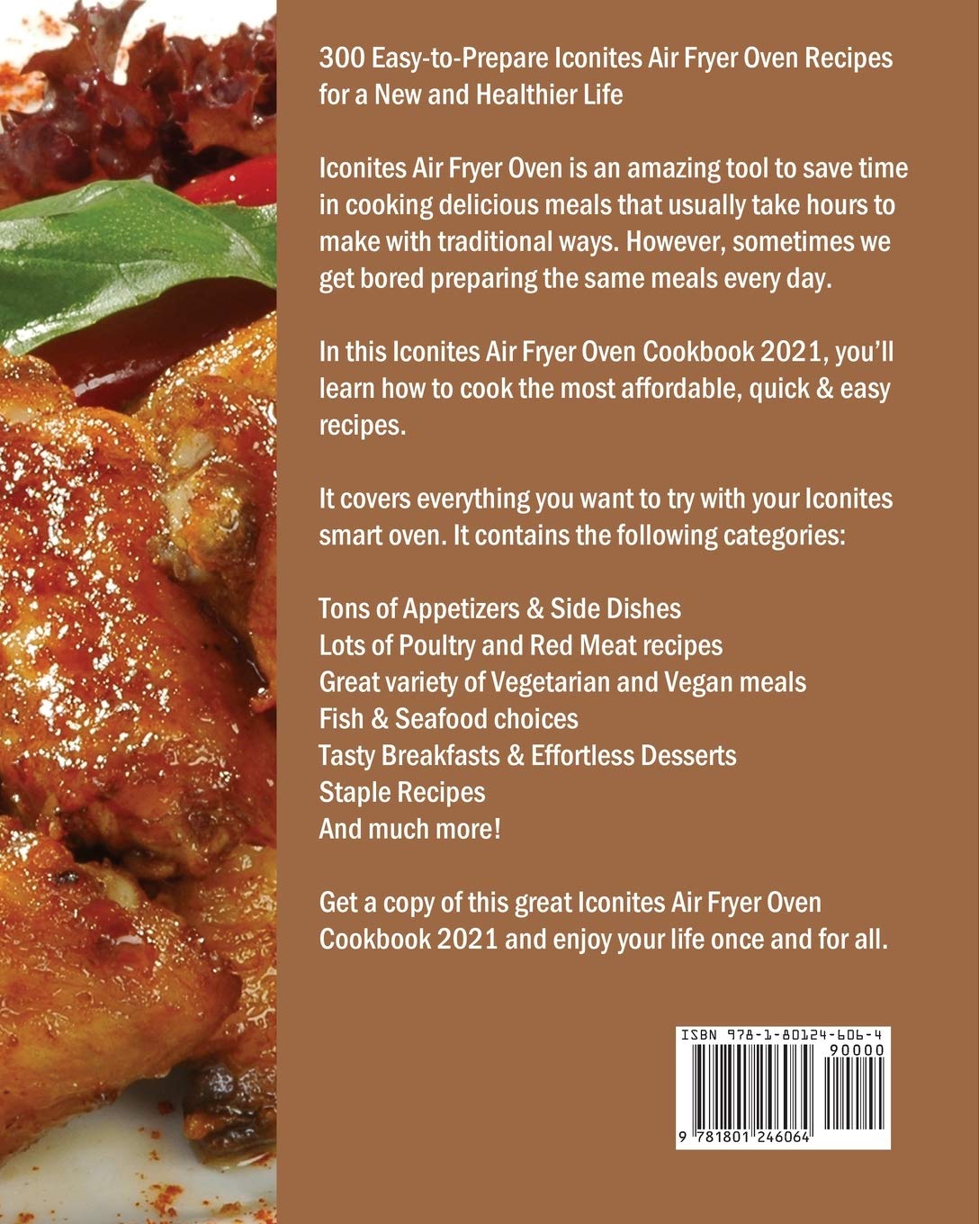Best Air Fryer Oven Cookbook 2021 - Healthy Recipes for Quick Meals | Perfect for Busy Families & Meal Prep