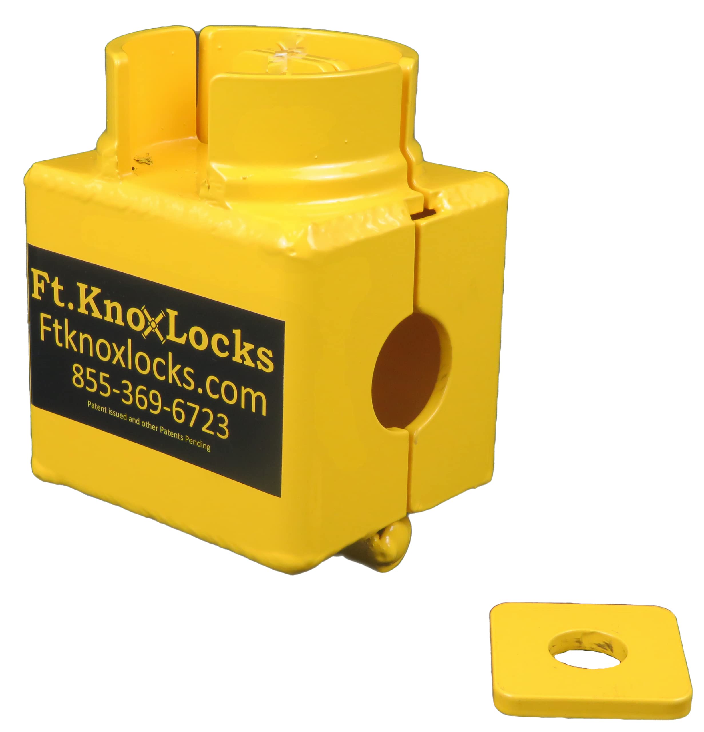 **Gooseneck Trailer Bolt Lock Set with Trimax Puck Lock - Secure Your Cargo for Heavy-Duty Hauling & Towing**