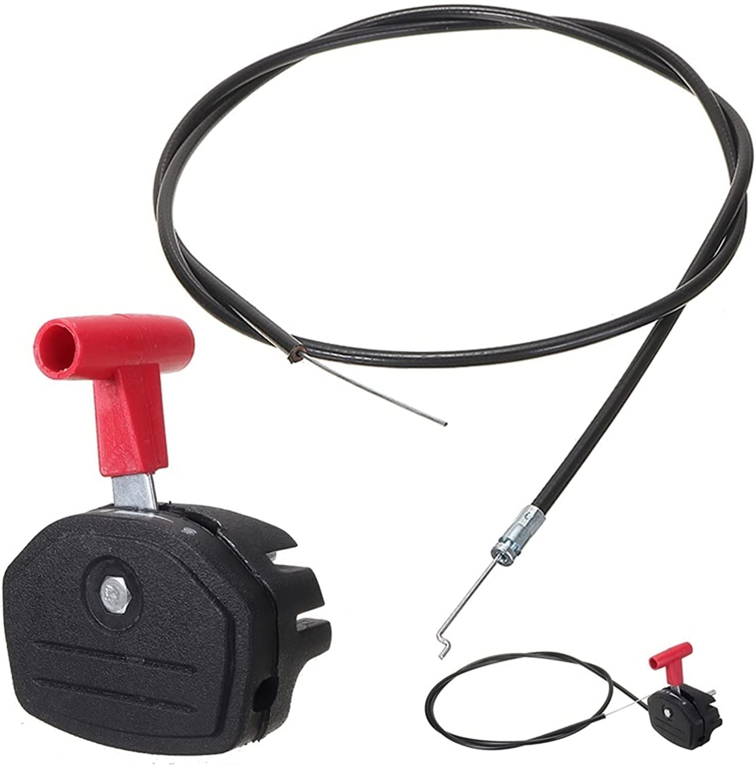 Lawn Mower Throttle Control Cable & Switch Lever Kit - Compatible with Garden Tools & Riding Mowers | Perfect for Lawn Maintenance & Yard Care