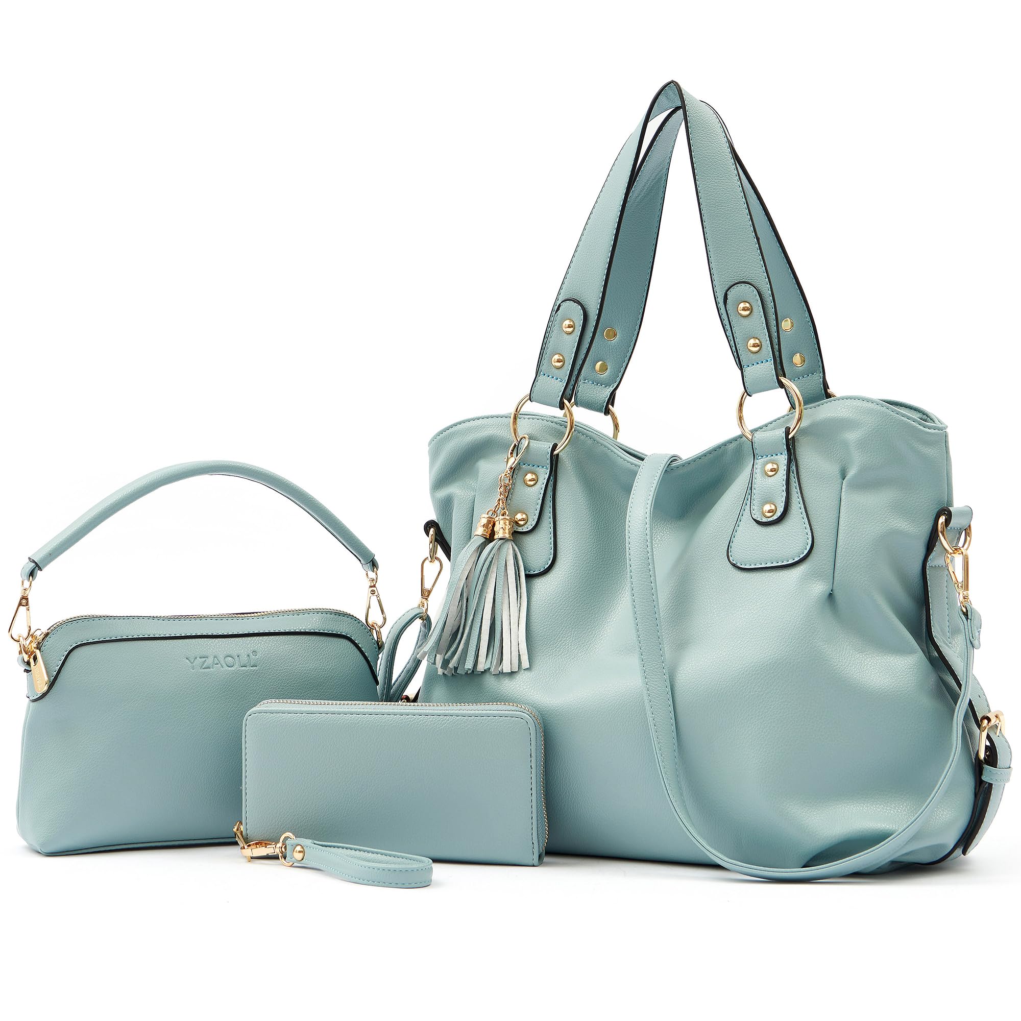 Stylish Women's Purse and Wallet Set - Large Hobo Bag, Fashion Tote & Crossbody Shoulder Bag with Matching Wallet | Perfect for Work, Travel & Everyday Use
