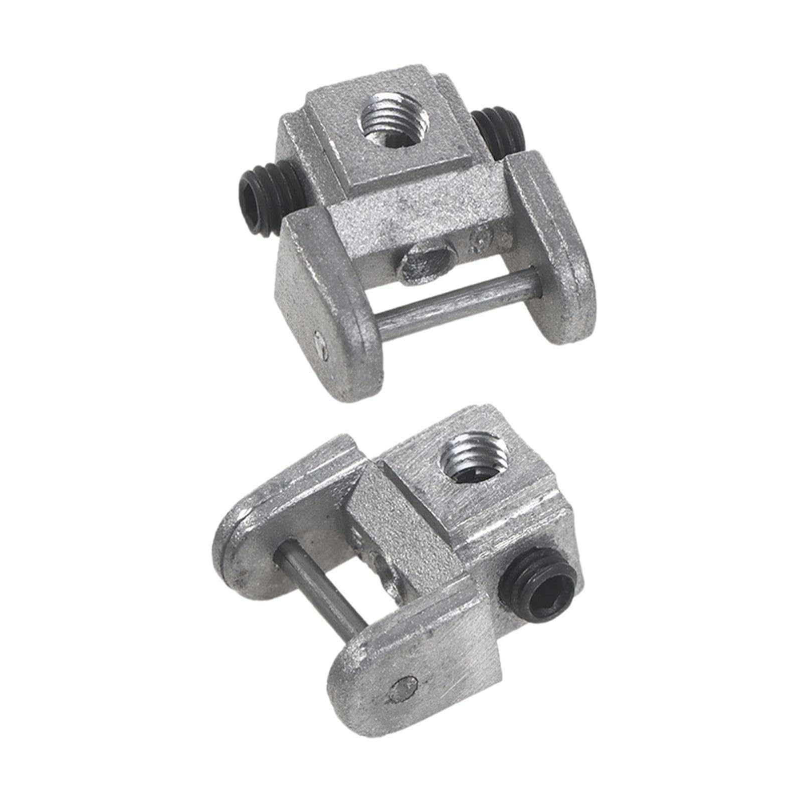 2Pcs Scroll Saw Blade Holders Kit - Pinless Adapter for Upper/Lower Blades | Easy DIY Woodworking