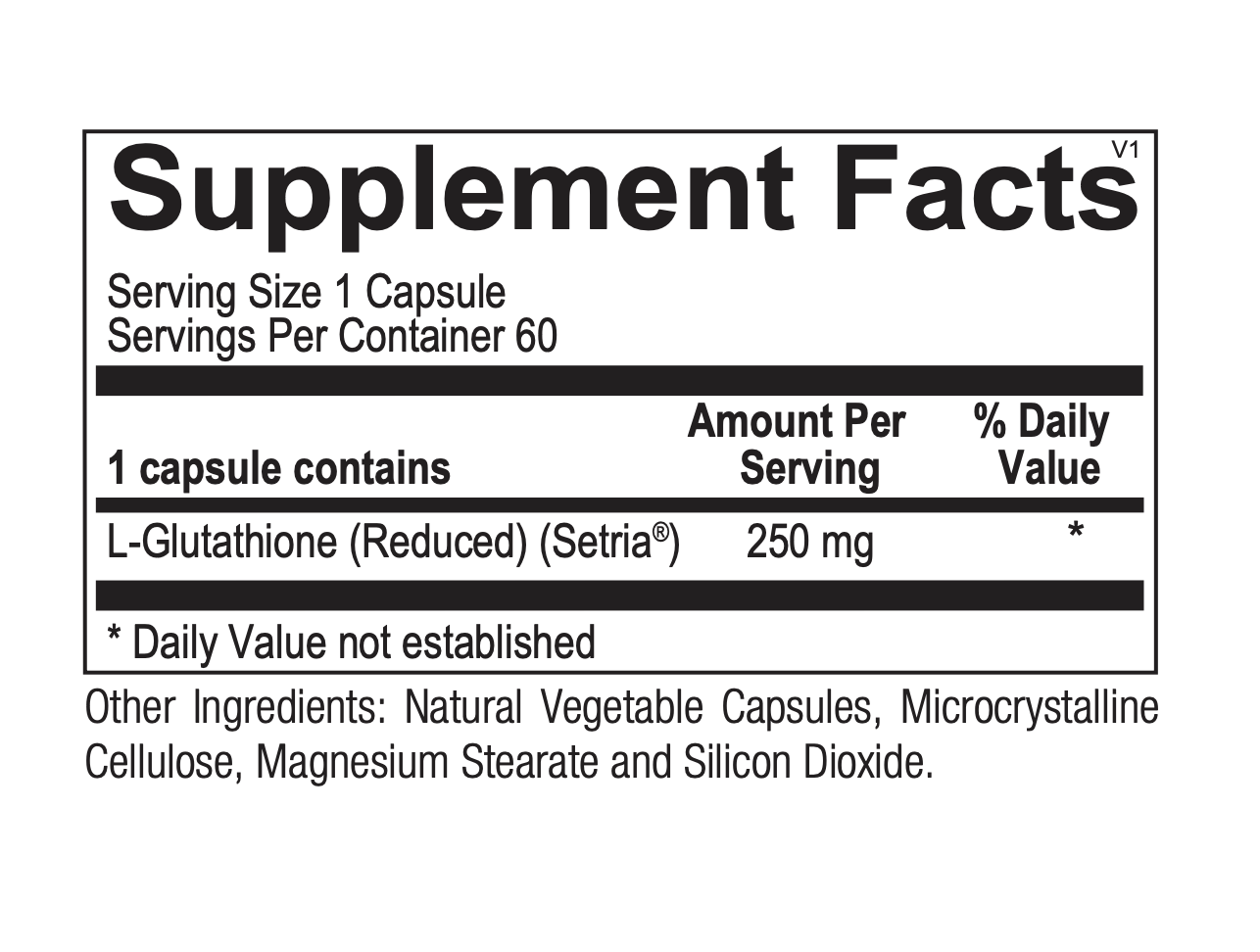 Premium L-Glutathione 60 Capsules - Antioxidant & Skin Brightening Supplement for Detox & Anti-Aging - Supports Immune Health & Natural Glow - Perfect for Daily Wellness & Beauty Routine