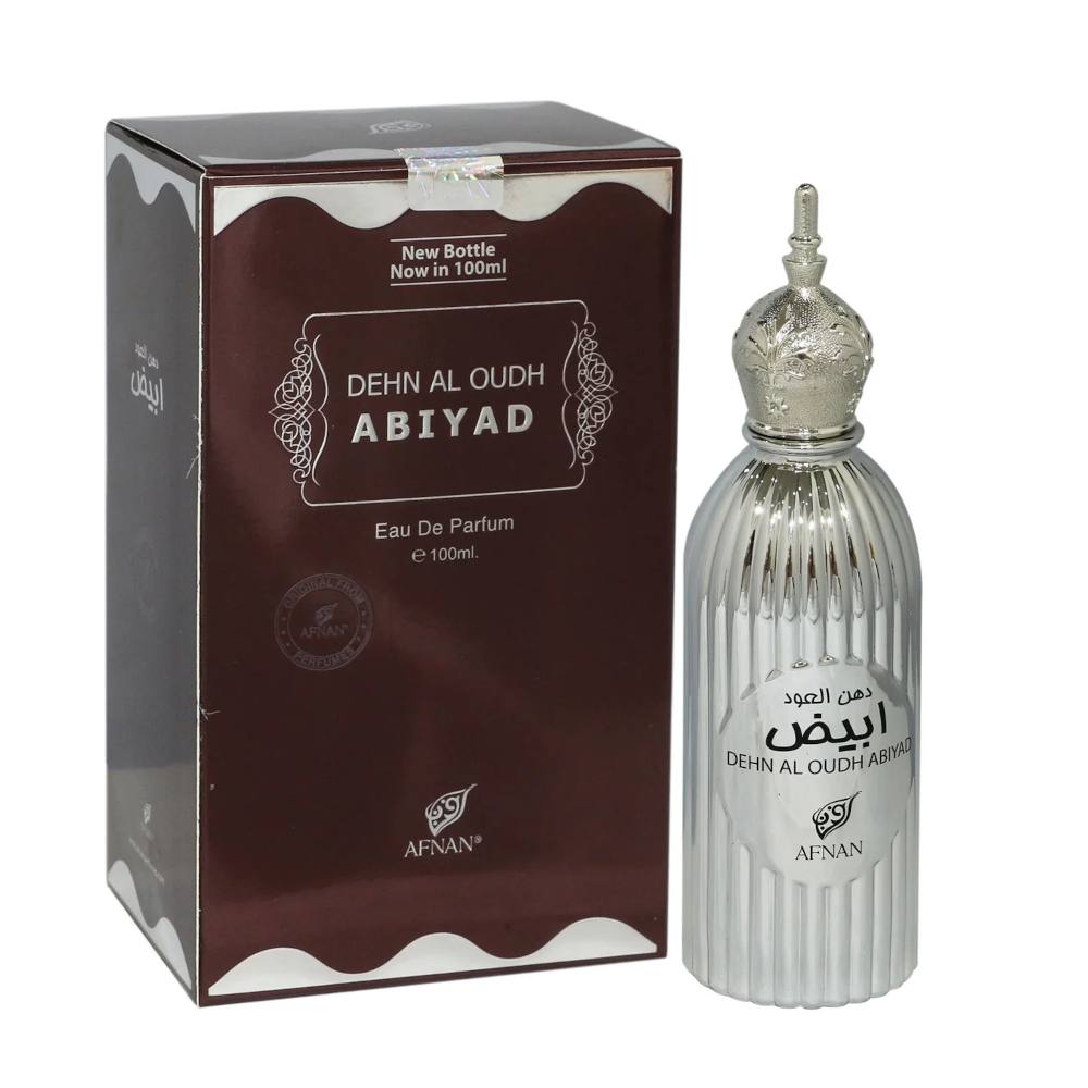 Dehn Al Oudh Abiyad Eau De Parfum 100ml - Premium Arabian Oud Perfume for Men & Women - Perfect for Special Occasions & Evening Wear