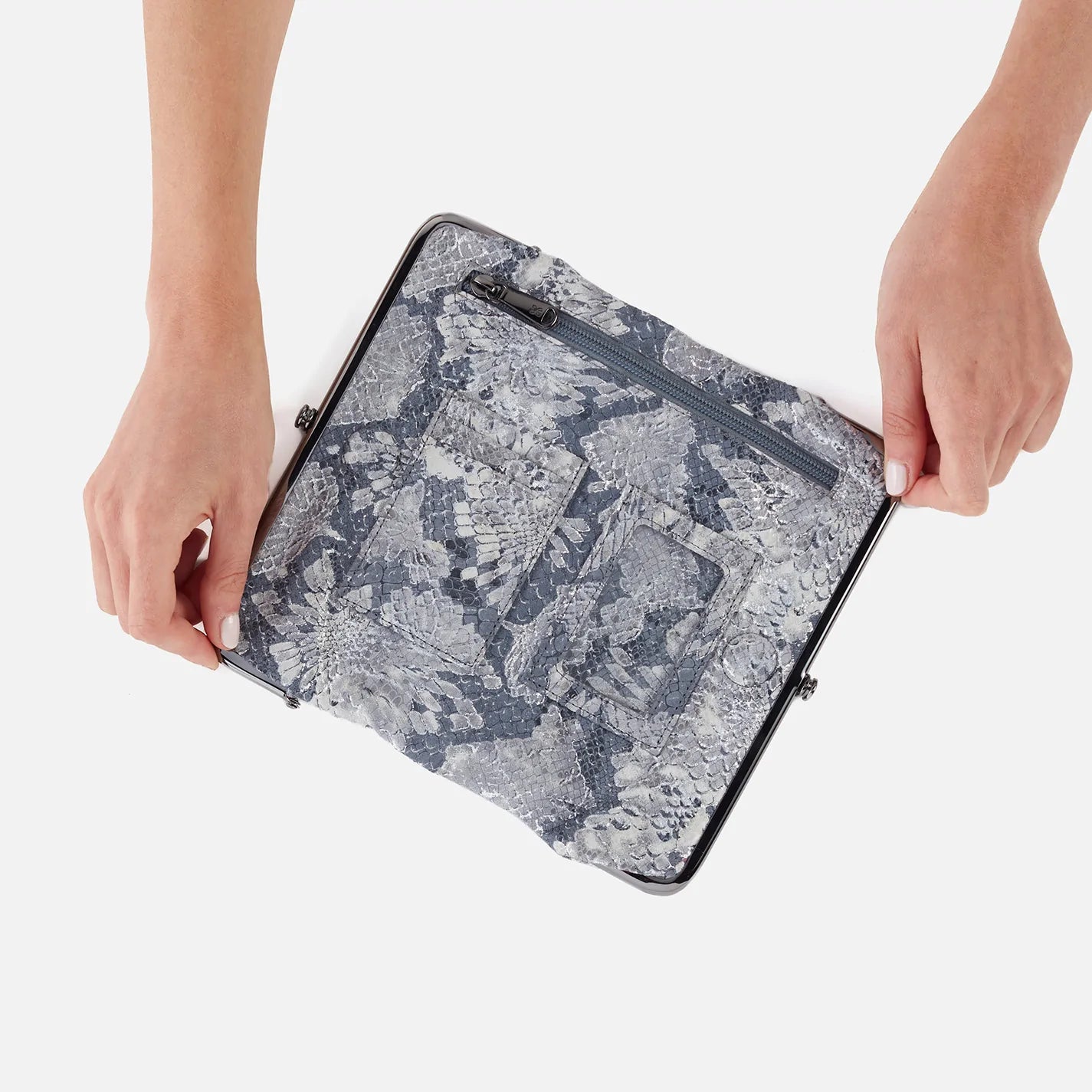 LAUREN Women's Leather Clutch Wallet - Stylish & Compact Crossbody Purse for Evening Parties, Weddings & Date Nights