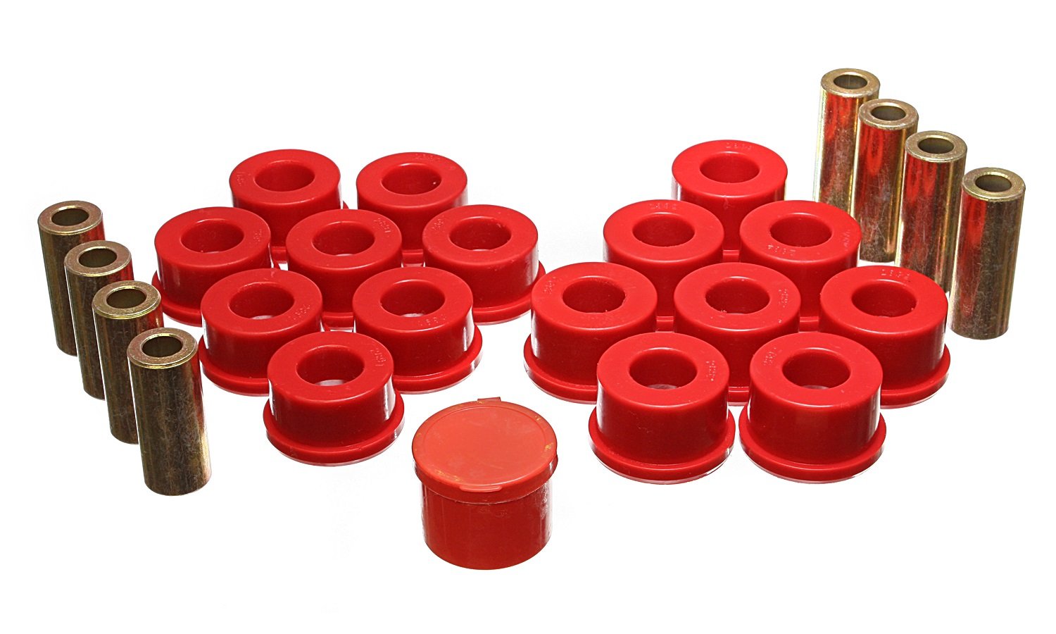 Energy Suspension 2.3109R Rear Control Arm Bushings - High Performance Polyurethane for Smooth Ride & Durability - Perfect for Off-Roading, Daily Driving & Vehicle Maintenance