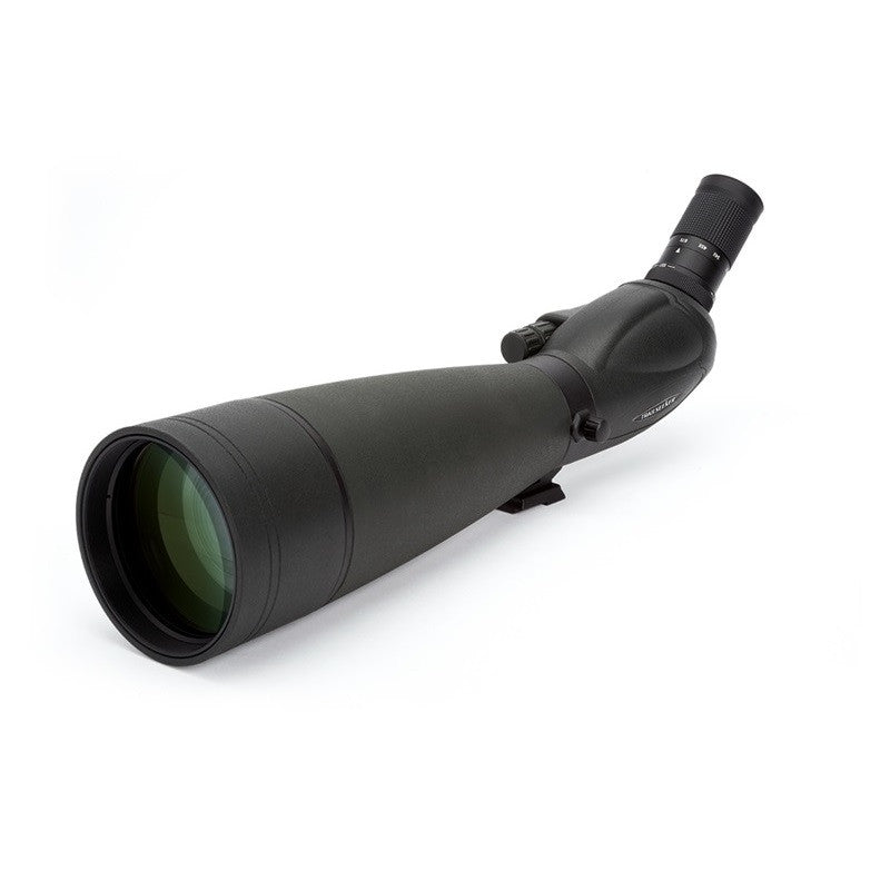 Celestron TrailSeeker 100 45 Degree Spotting Scope - 100mm Angled Telescope for Bird Watching, Hunting & Outdoor Adventures - Waterproof & Fogproof Design (Model 52334)