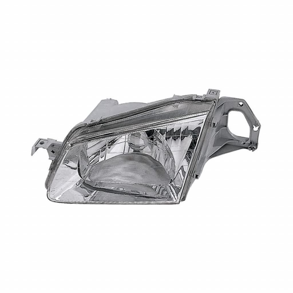 1999-2000 Mazda Protege Sedan Headlight Assembly Pair - Driver & Passenger Side - CAPA Certified (MA2502114, MA2503114) | Perfect for Night Driving & Auto Restoration Projects