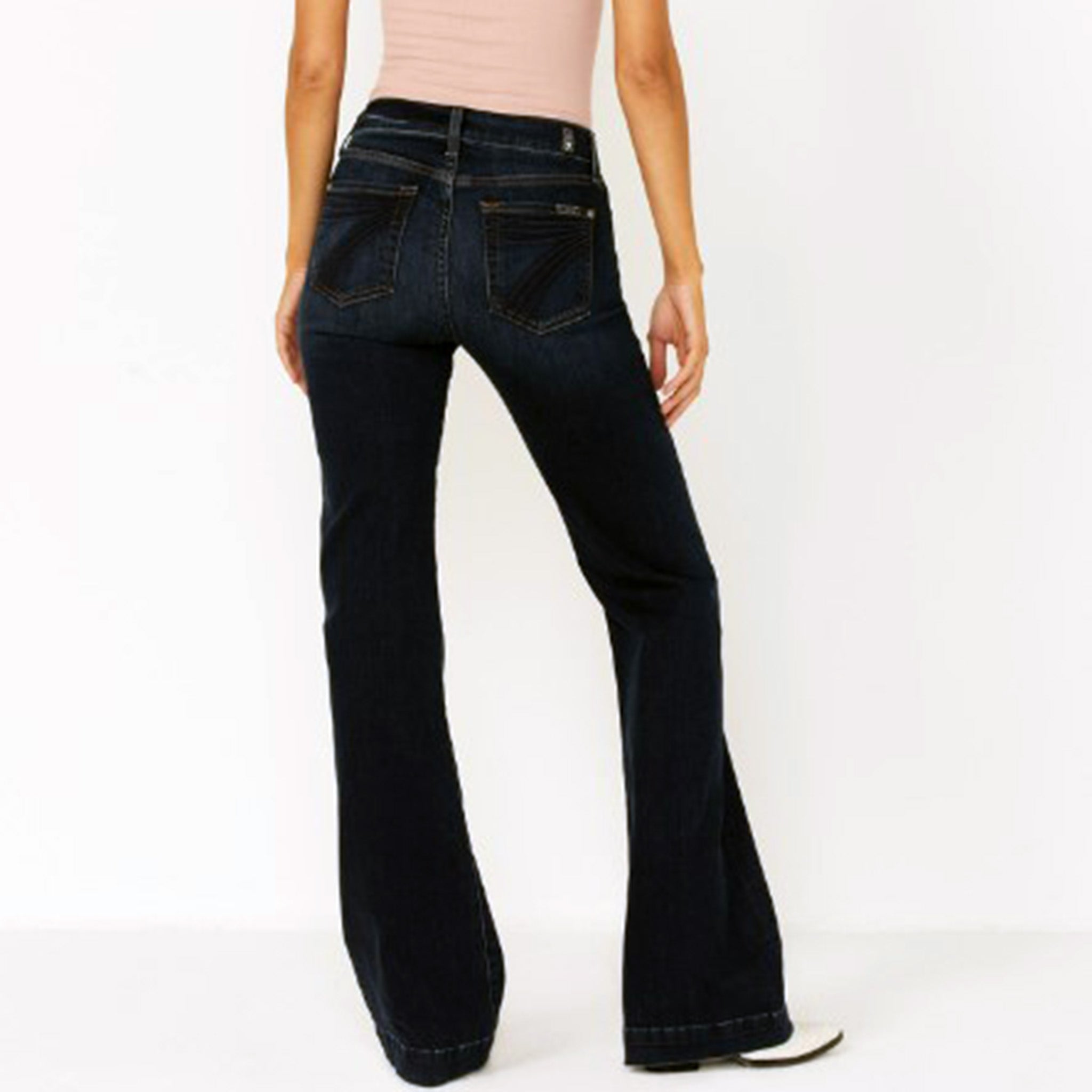 7 For All Mankind Women's XRT Moreno Dojo Skinny Jeans - High Waist Stretch Denim Pants for Casual Wear & Night Out