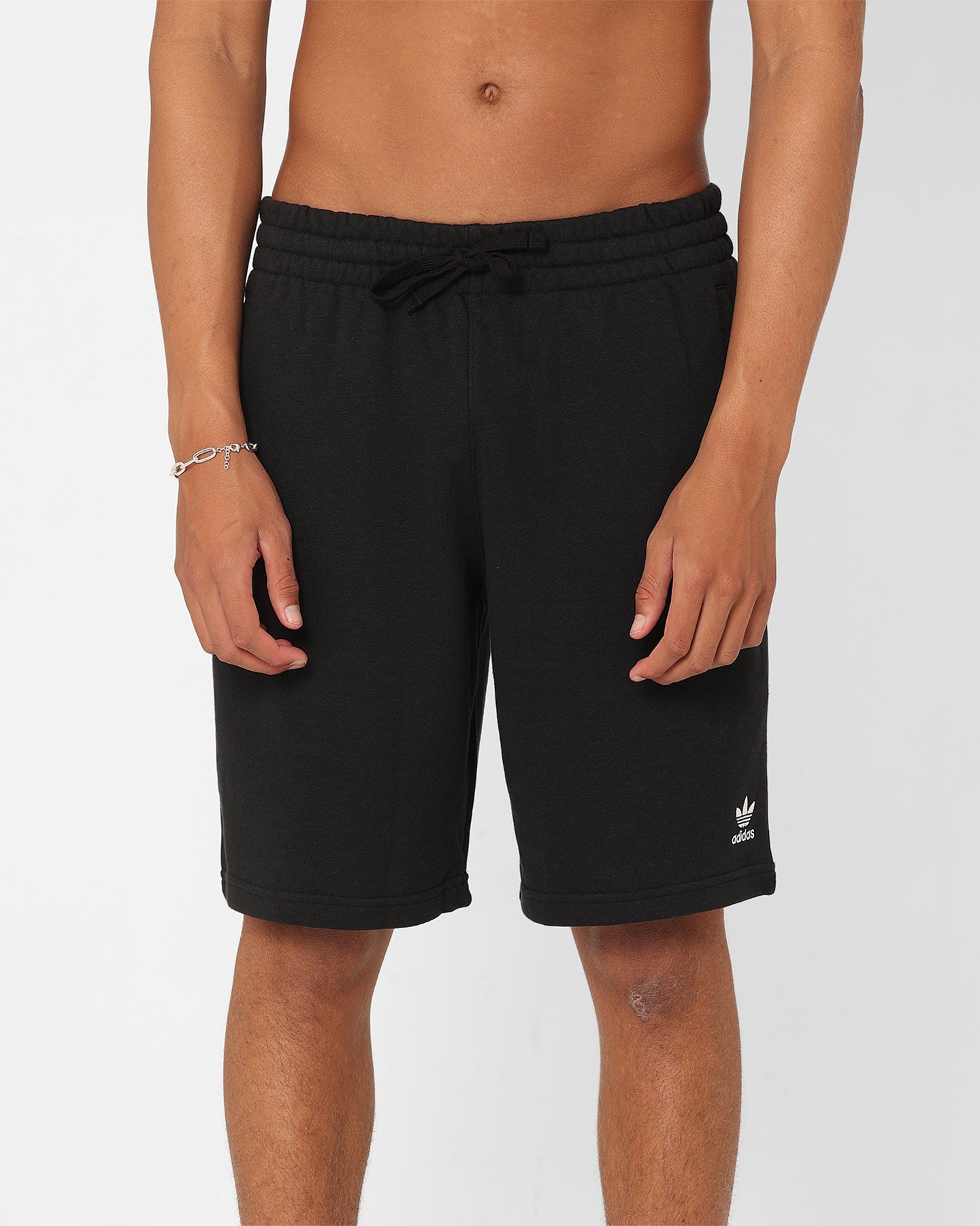 Adidas Essentials+ Hemp Shorts for Men - Comfortable Black Athletic Shorts with Breathable Fabric - Perfect for Running, Gym Workouts & Casual Wear