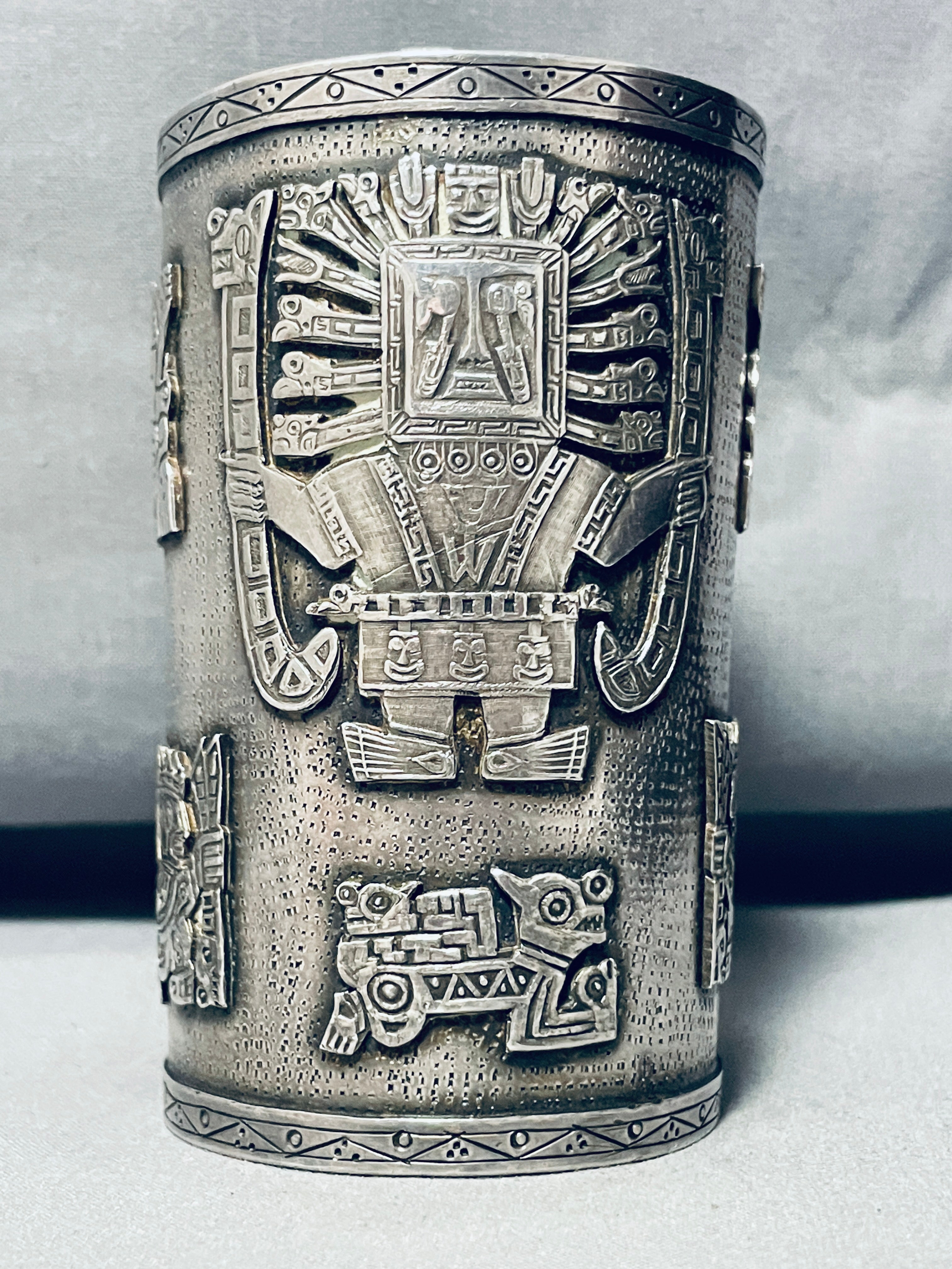 Vintage Sterling Silver Bracelet - 152 Grams Wide & Tall Design - Elegant Antique Jewelry for Women - Perfect for Parties, Weddings & Special Occasions