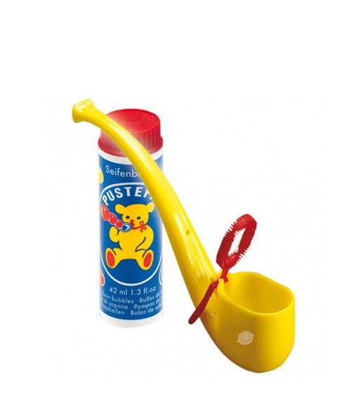Pustefix Bubble Pipe for Kids - Fun and Safe Bubble Blowing Toy for Outdoor Play, Birthday Parties, and Summer Activities