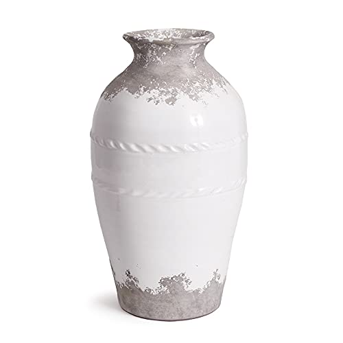 Napa Decorative Ceramics Collection - Large Cordelia Vase for Home Decor, Wedding Centerpiece & Luxury Gift