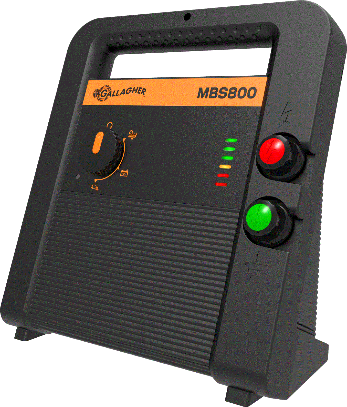 MBS800 Multi Power Fence Energizer - Heavy Duty Electric Fence Charger for Farm, Ranch & Livestock Protection | Weatherproof & High Voltage Security Fence Controller for Animals & Property Safety