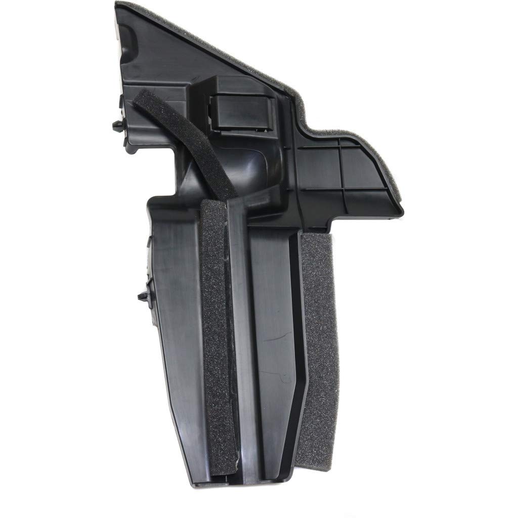 Toyota Prius Valance 2010-2011 Driver Side Front Air Deflector | Radiator Support Air Guide | Primed Plastic Replacement Part TO1218108 5329447010 | Perfect for Car Repair & Front Bumper Protection