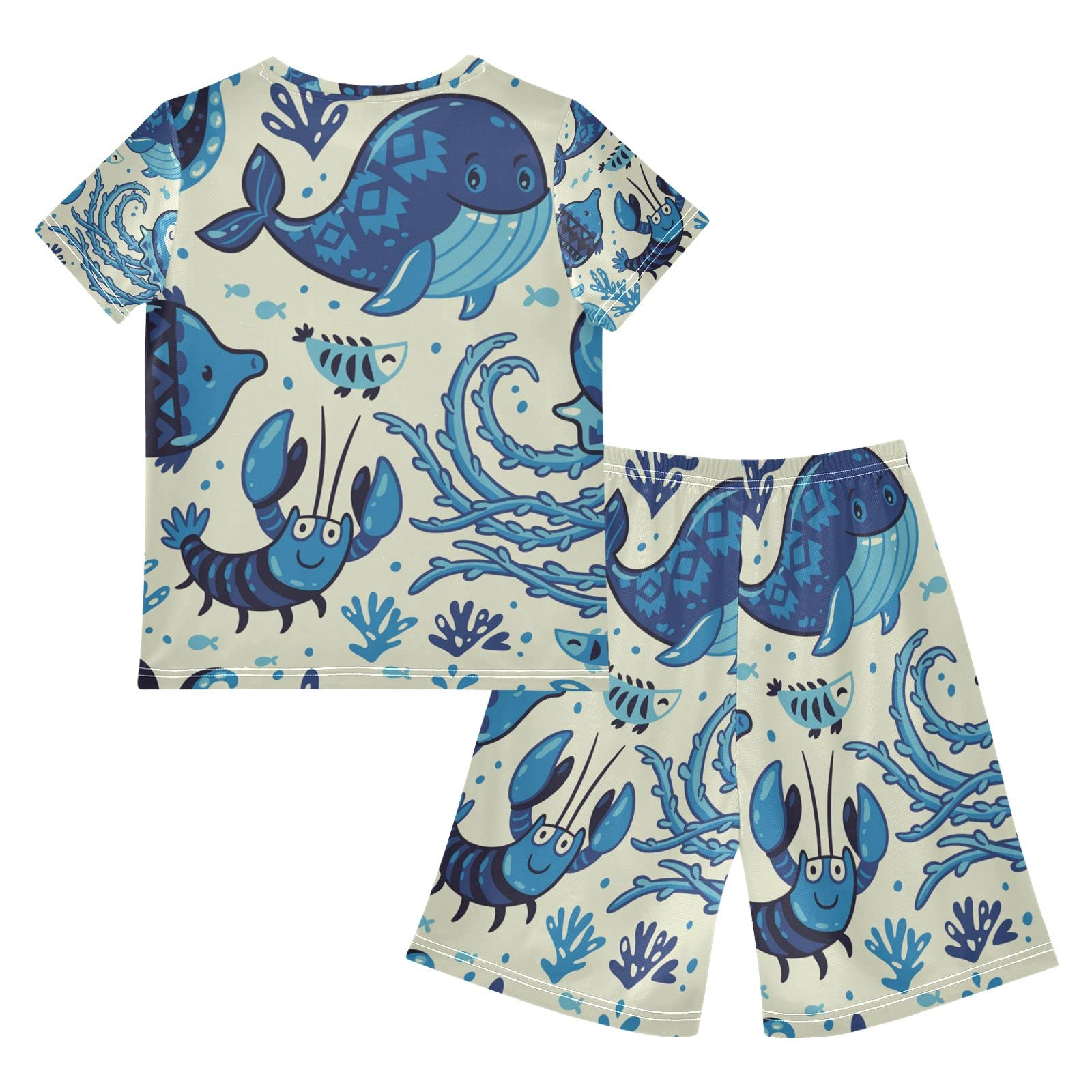 Cat Boy Summer Outfits - Cute Shorts Clothes Set for Kids & Toddlers | Playwear for Boys & Girls | Perfect for Outdoor Play, Beach & Summer Activities