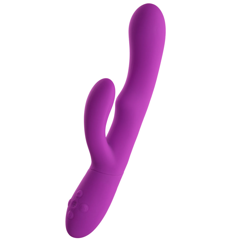FemmeFunn Ultra Rabbit Vibrator - Powerful Dual Stimulation G-Spot & Clitoral Massager for Women - Perfect for Solo Play & Couples Intimacy