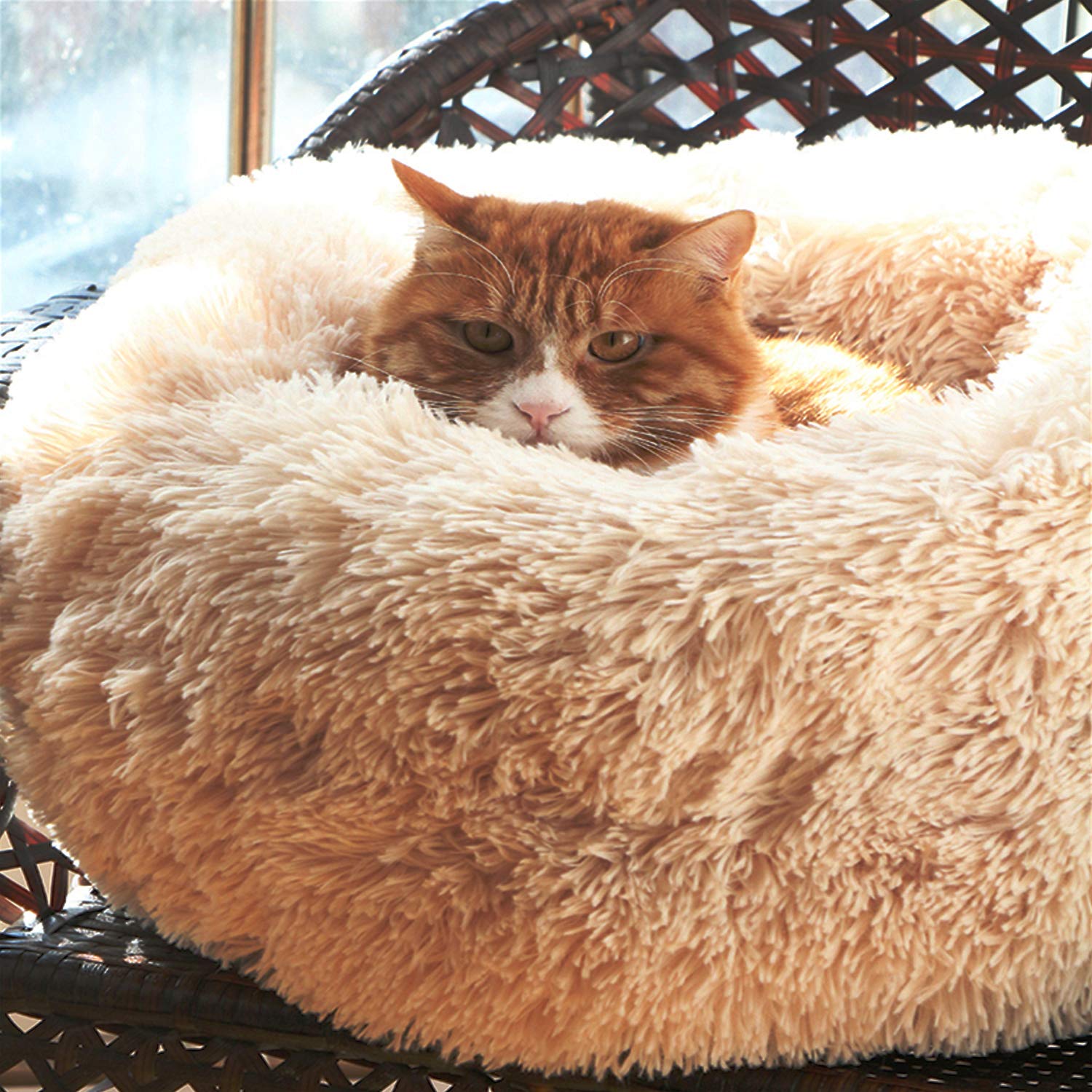Cozy Pet Cave Bed - Warm & Soft Dog Bed, Cat Sleeping Bag, Puppy Nest - Perfect for Small Pets, Indoor Use & Winter Snuggling