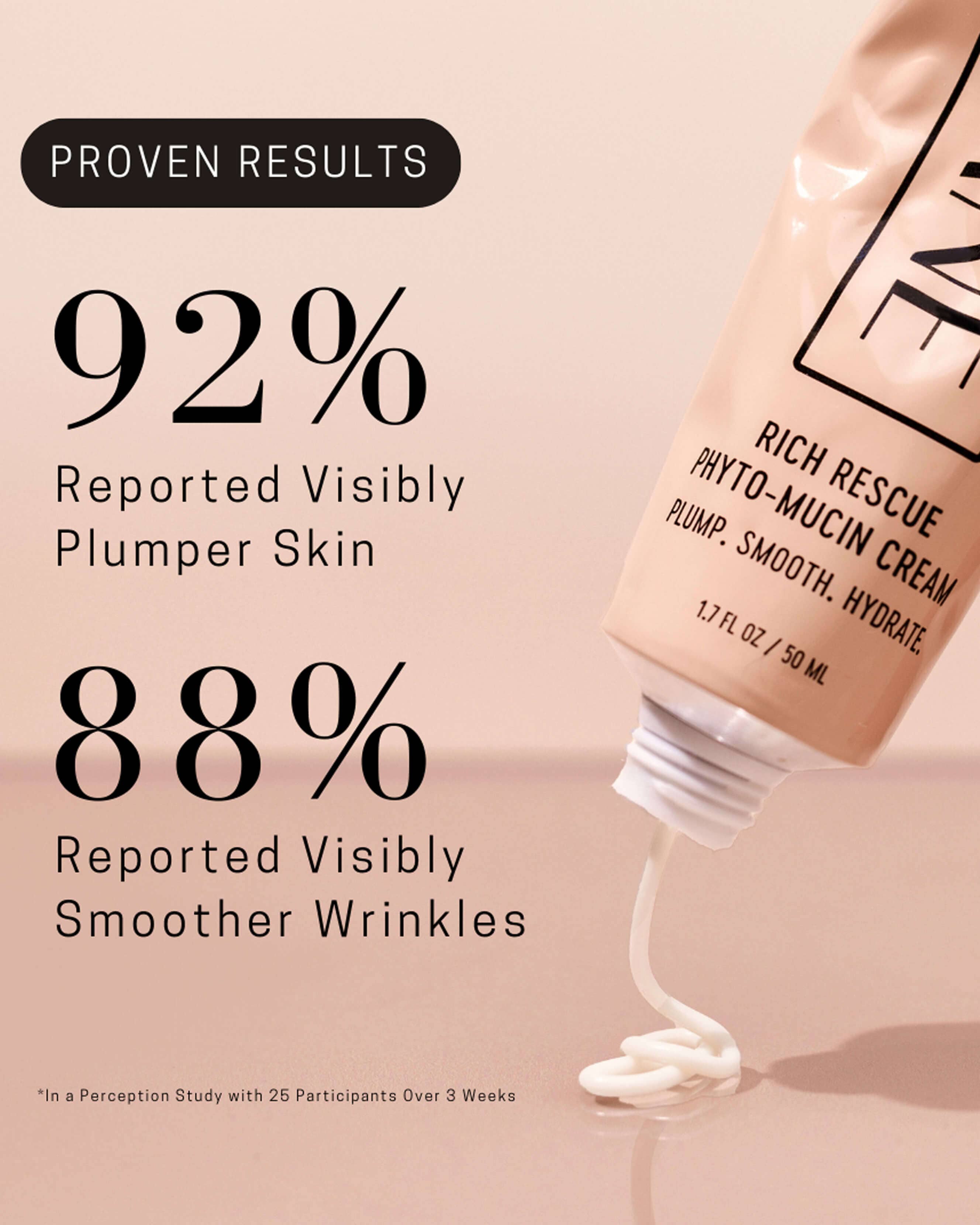 Rich Rescue Phyto Mucin Cream - Hydrating & Anti-Aging Face Moisturizer for Dry & Sensitive Skin | Day & Night Skincare Routine