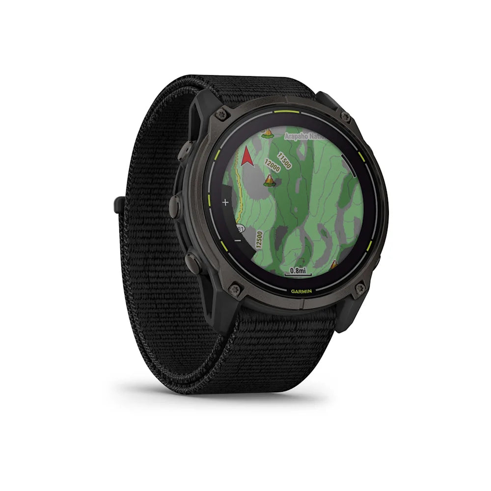 Garmin Enduro 3 GPS Smartwatch - Ultra Performance with 320 Hour Battery Life | Perfect for Ultra Marathons, Hiking & Outdoor Adventures