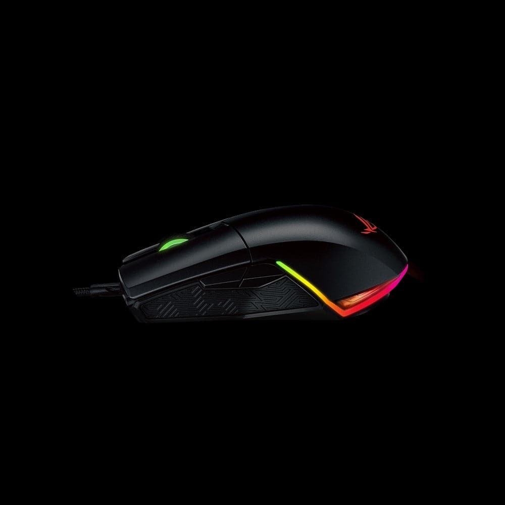 ASUS ROG PUGIO Aura Sync RGB Gaming Mouse - 12,000 DPI, Ergonomic Design, 2-Year Warranty - Perfect for FPS, MOBA & Esports Gaming