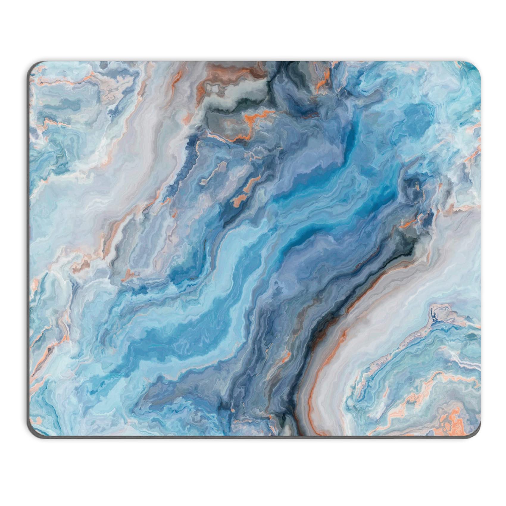 Premium Textured Gaming Mouse Pad - Non-Slip Rubber Base, Waterproof Square Mouse Mat for Wireless Mouse, Computer & Laptop - Perfect for Office, Home & Gaming (Art Painting Design)