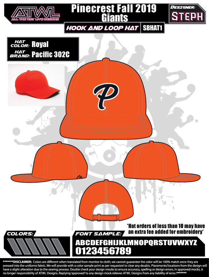 Pinecrest Fall League Hats for Men & Women - Stylish Baseball Caps for Outdoor Sports, Hiking, and Casual Wear