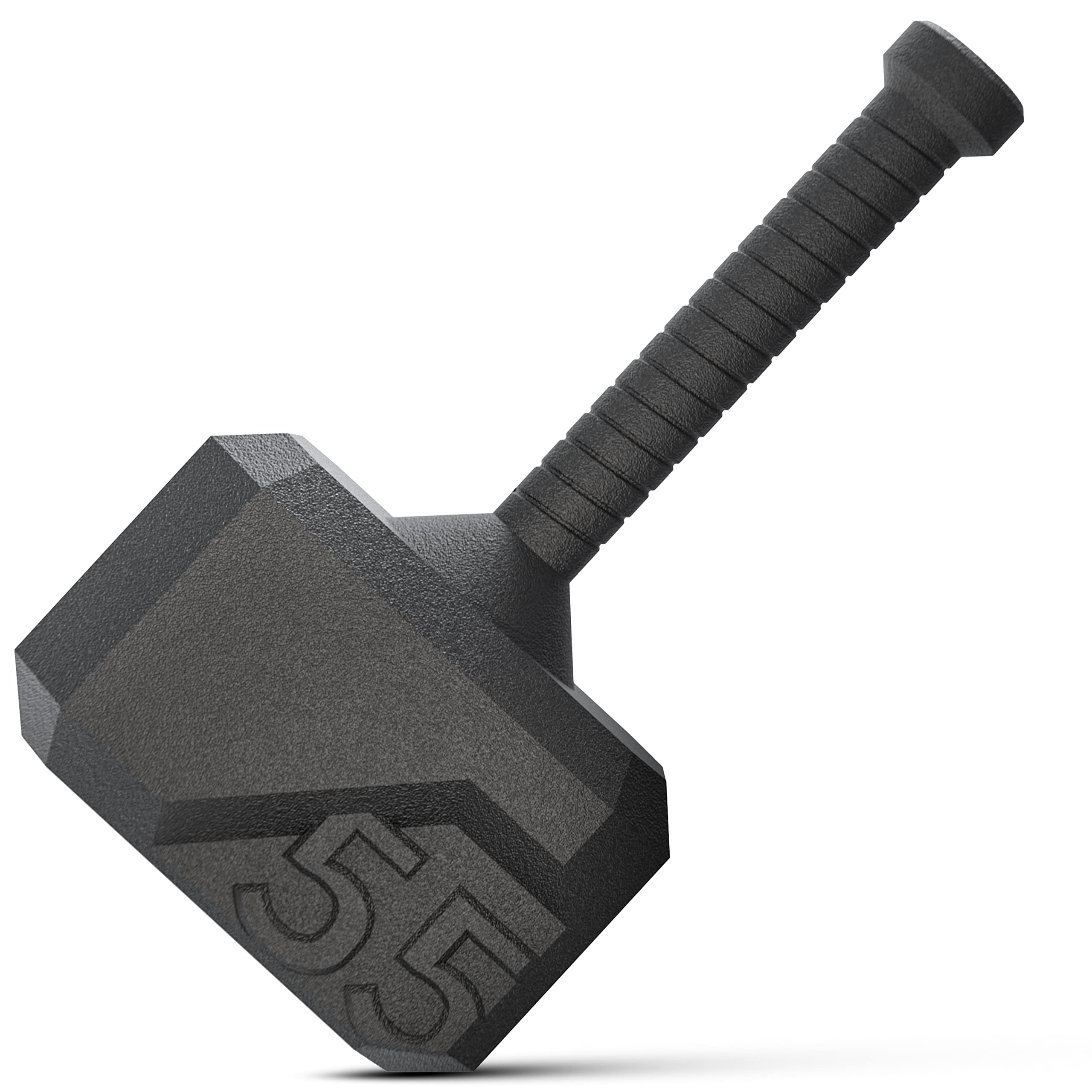 Adjustable Kettlebell 15-70lb - Tribe WOD Hammer Kettlebell for CrossFit, Strength Training & Cardio Workouts | Versatile Weight Equipment for Men & Women | Perfect for Home Gym, Functional Training & Muscle Building