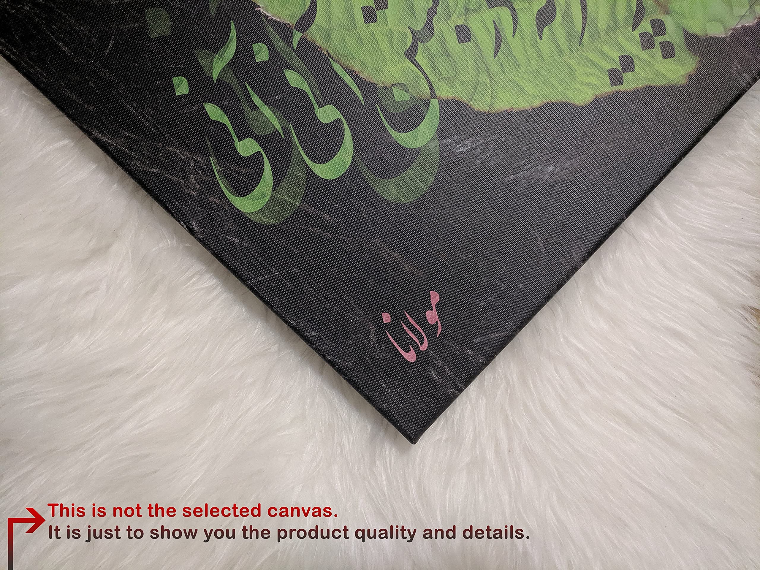 Persian Wall Art - Rumi Quote with Persian Calligraphy - 30x40 Inch Iranian Home Decor - Spiritual Gift for Meditation Room, Living Room & Office