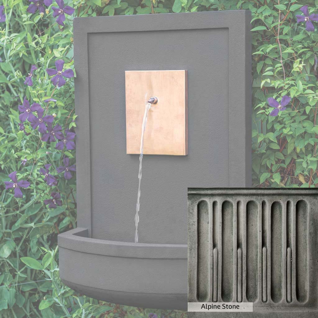 Campania International MC5 Outdoor Water Fountain - Classic Garden Decor for Patio, Yard, and Landscape Design