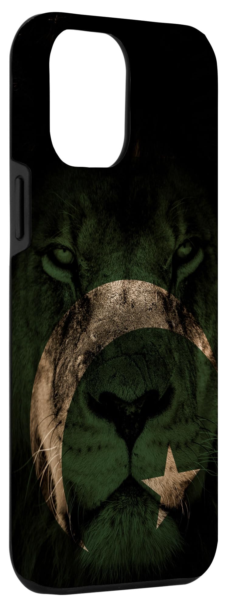 iPhone 12 Pro Max Case with Pakistan Flag & African Lion Design - Durable Protective Cover for iPhone 12 Pro Max - Show Your Pakistani Pride | Perfect for Travel, Daily Use & Gift Giving
