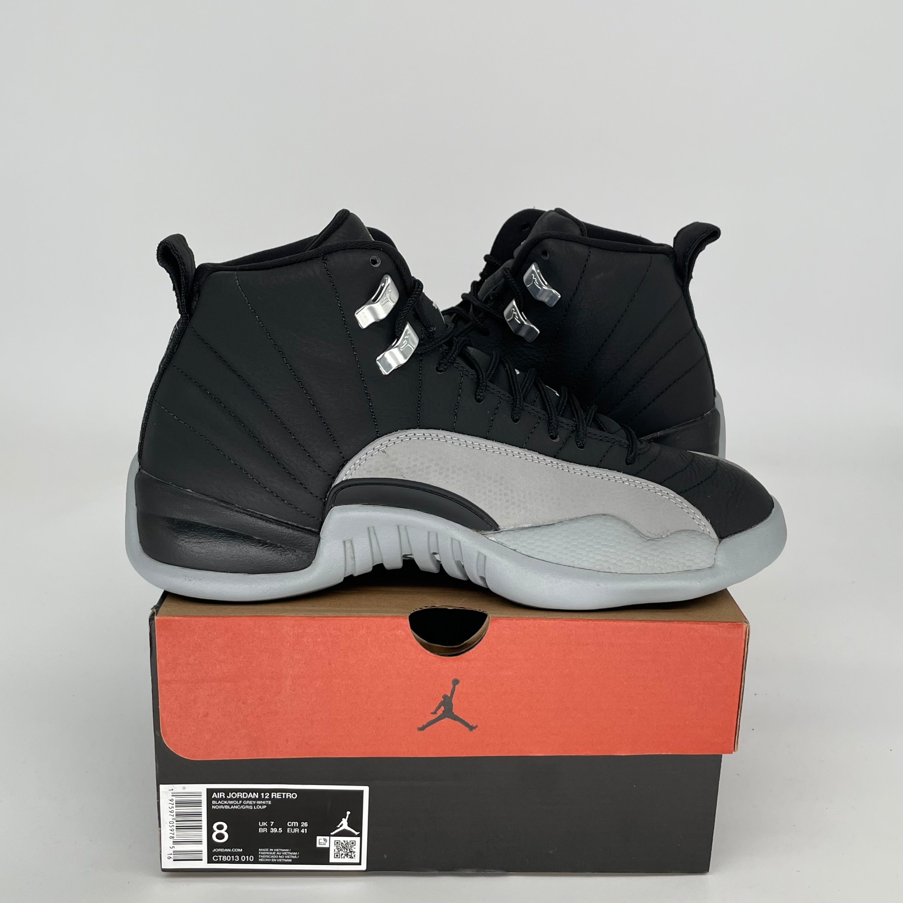 AIR JORDAN 12 BARONS Men's Basketball Shoes - Size 8 (CT8013-010) | Retro Sneakers for Streetwear & Casual Outfits